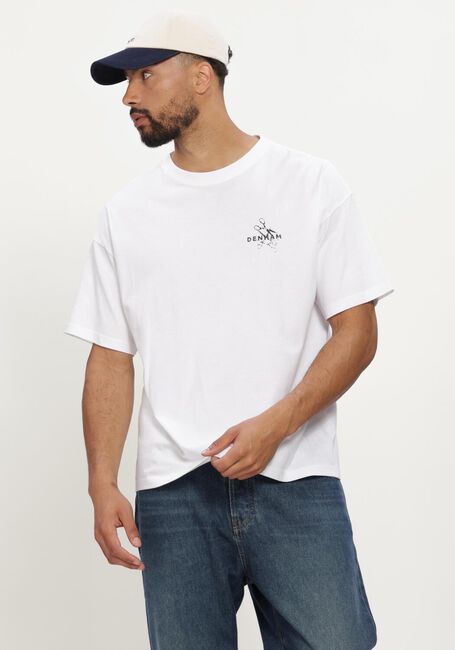 Witte DENHAM T-shirt FRAME - large