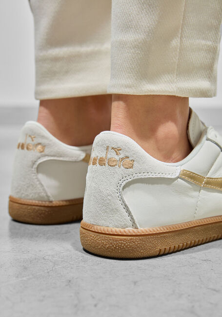 witte diadora heritage lage sneakers trainer dore