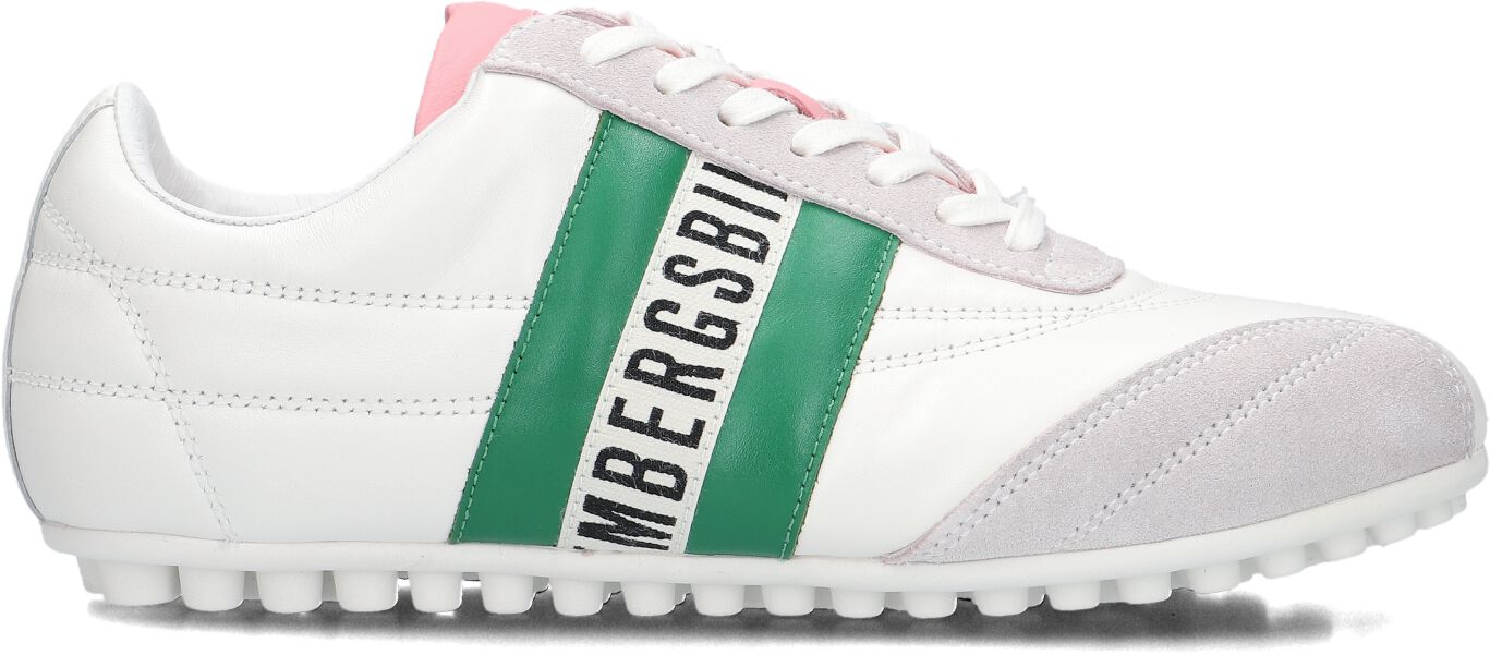 Bikkembergs Lage Sneakers Dames 30607, Maat: 42, Materiaal: Leer, Kleur: Wit afbeelding