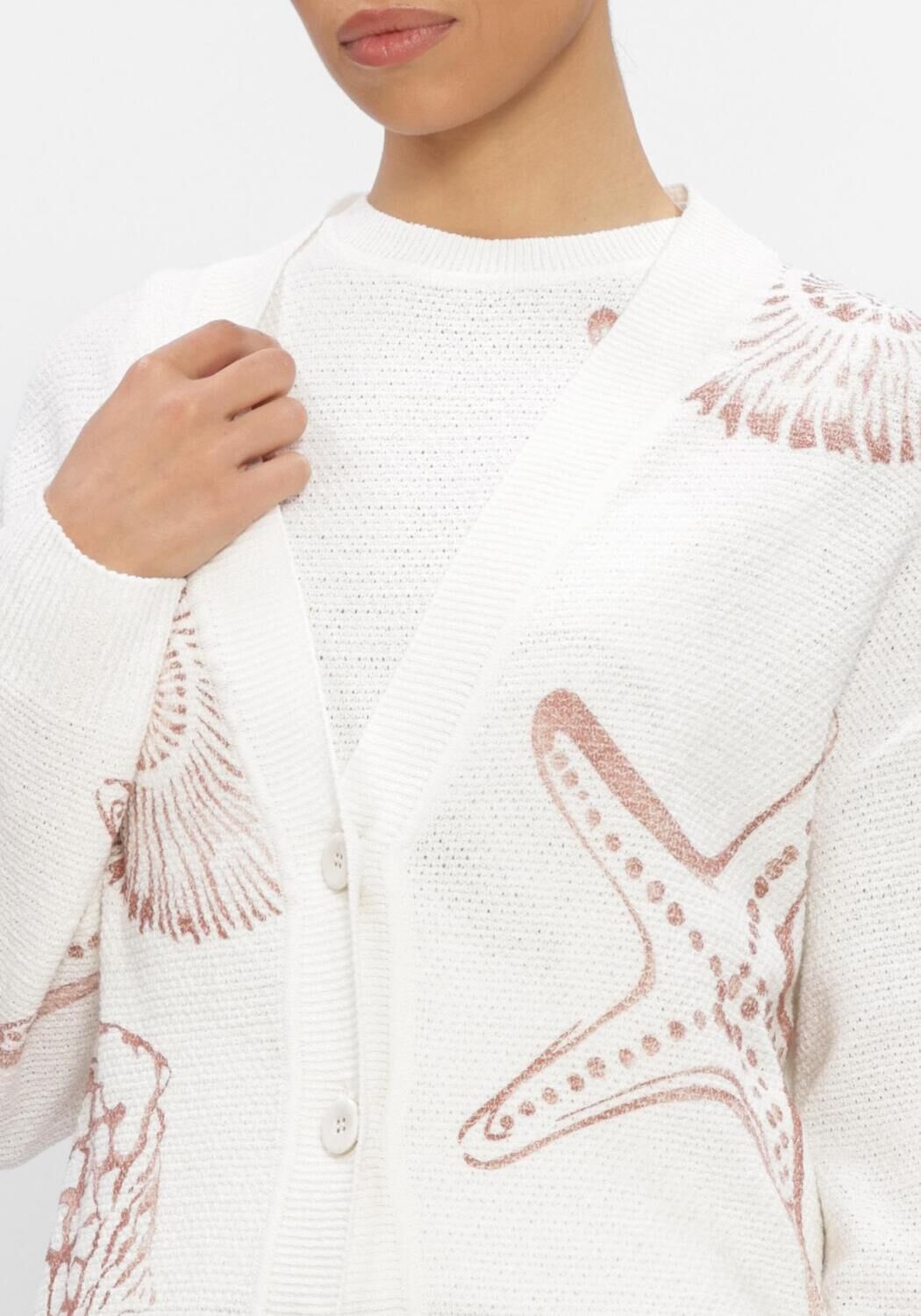 Witte MARC CAIN COLLECTION Truien/vesten AC 39.18 M41 - large