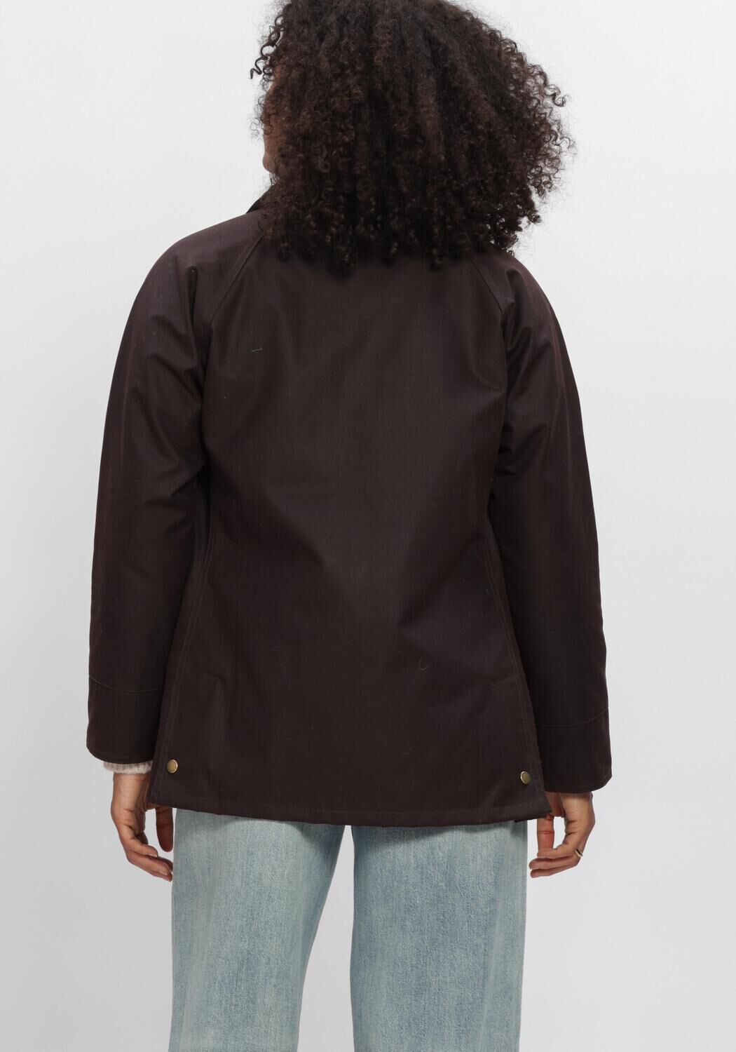 Bruine BARBOUR Jack ACORN WAX JACKET - large