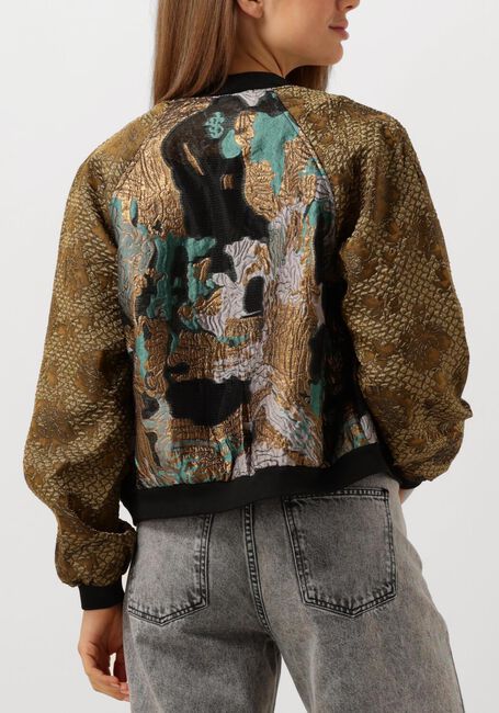Groene SUMMUM Jack JACKET JACQUARD MIX - large