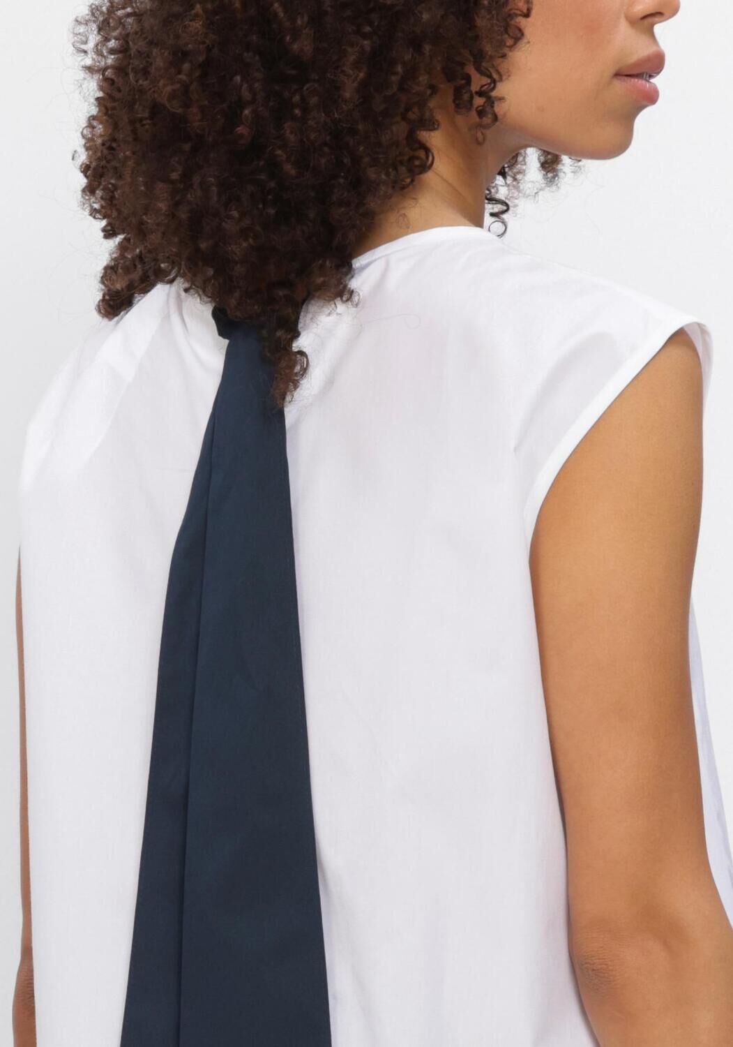 Witte MAX MARA Tops & T-shirts TOP WOVEN WAISTCOAT - large