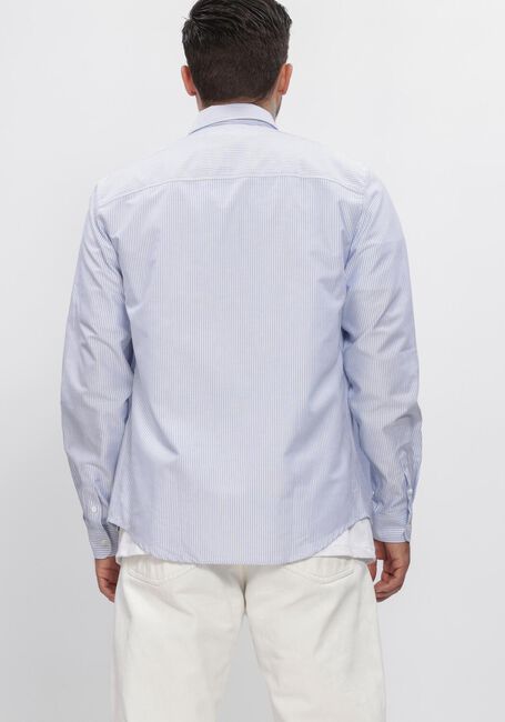 Lichtblauwe APC Casual overhemd CHEMISE NEW GREG - large