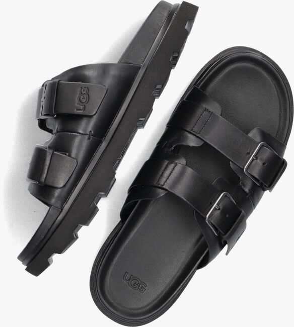 Capitola Ugg Buckle Slide Sandals Zwarte Ugg Slippers Capitola