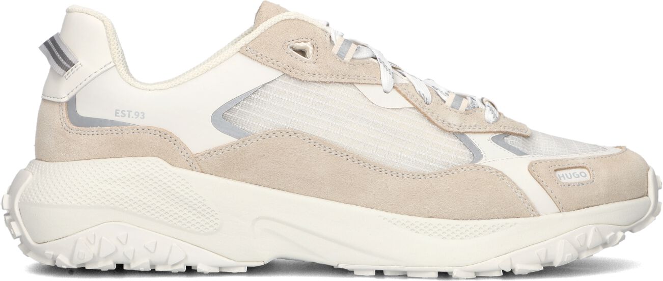 Hugo Lage Sneakers Heren Go1st, Maat: 41, Materiaal: Leer, Kleur: Wit