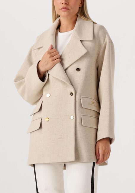 Ecru ELISABETTA FRANCHI Trenchcoats COAT - large