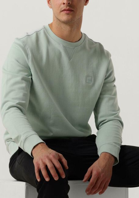 Mint BOSS Sweater WESTART - large