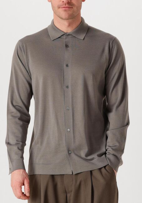 Beige FILIPPO DE LAURENTIIS Overshirt CAMICIA BOTT ML R MERINO - large