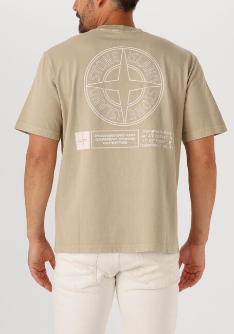 Khaki STONE ISLAND T-shirt SS T SHIRT - large