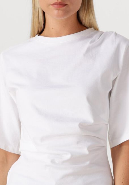 Witte ROHE T-shirt RE INVENTED TWISTED T SHIRT - large