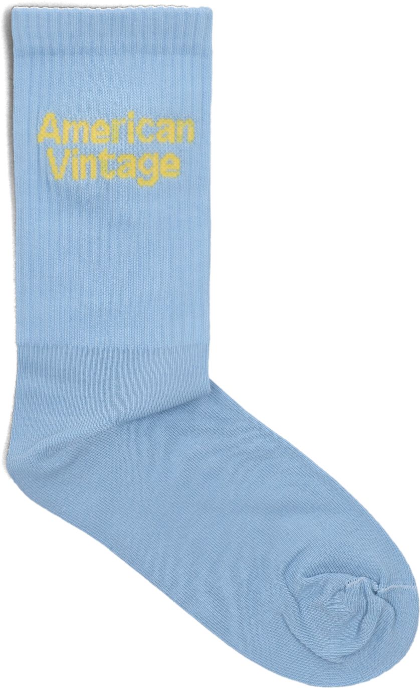 American Vintage Sokken Dames Clypsun W, Maat: XS/S, Materiaal: Textiel, Kleur: Lichtblauw afbeelding