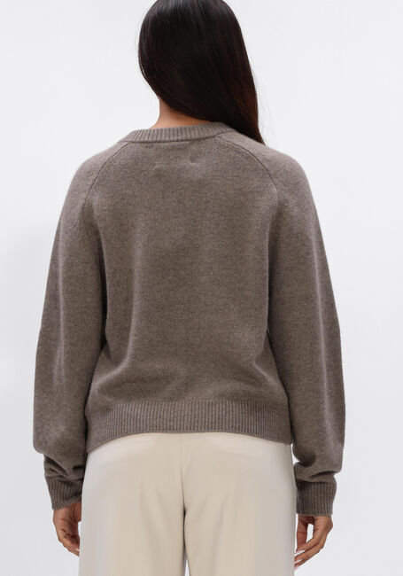 Taupe LISA YANG Vest NESSIE ZIP CARDIGAN JACKET - large