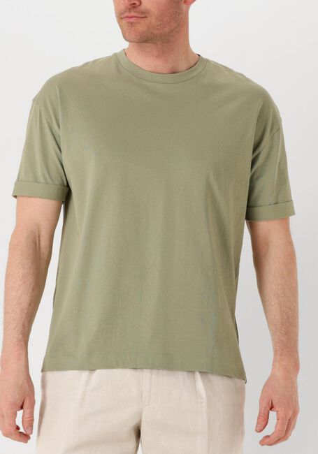 Groene DRYKORN T-shirt THILO 520198 - large