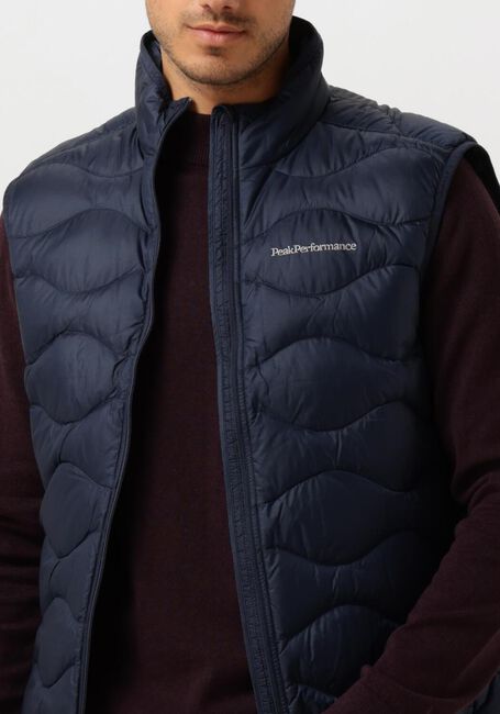 Donkerblauwe PEAK PERFORMANCE Bodywarmer M HELIUM DOWN VEST - large