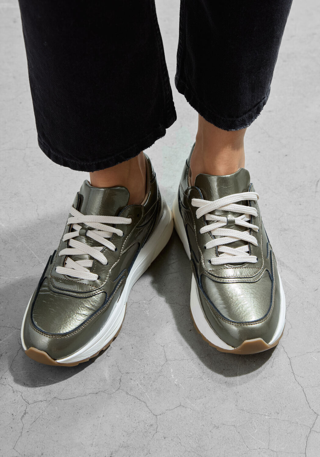 Groene XSENSIBLE Sneakers LAK G SNEAKER - large