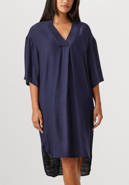 Donkerblauwe CO'COUTURE Mini jurk CARYN PLEAT TUNIC DRESS - large