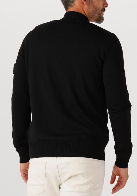 Zwarte STONE ISLAND Trui LS POLO - large