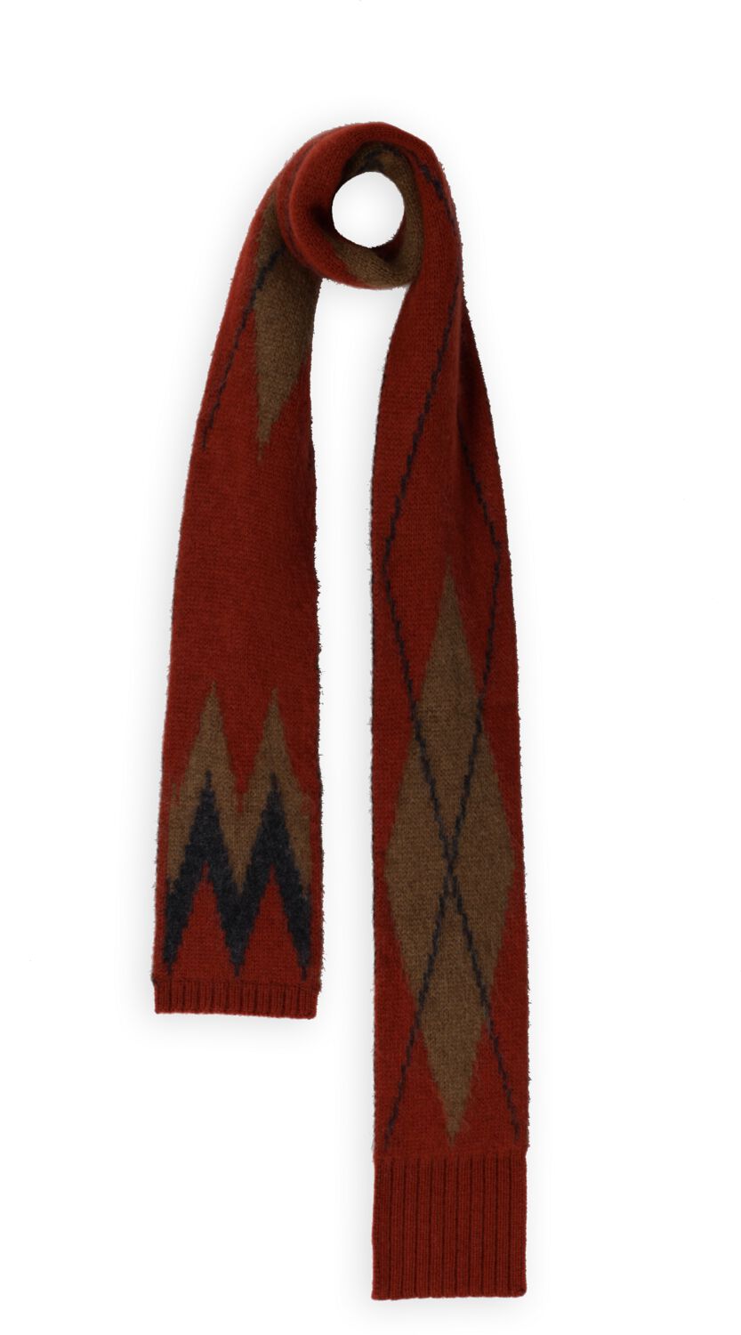 Dorothee Schumacher Dorothee Schumacher Sjaal Dames Argyle Statement Scarf, Materiaal: Wol