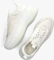 Witte KURT GEIGER LONDON Lage sneakers KENSINGTON PUMP SNEAKER - medium