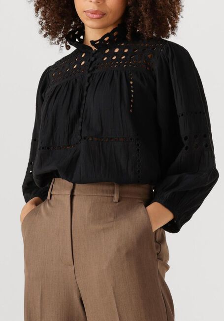 Zwarte SECOND FEMALE Blouses BRUNIE BLOUSE - large