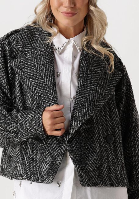 Zwarte COPENHAGEN MUSE Jack CMELIZZABETH-COAT - large