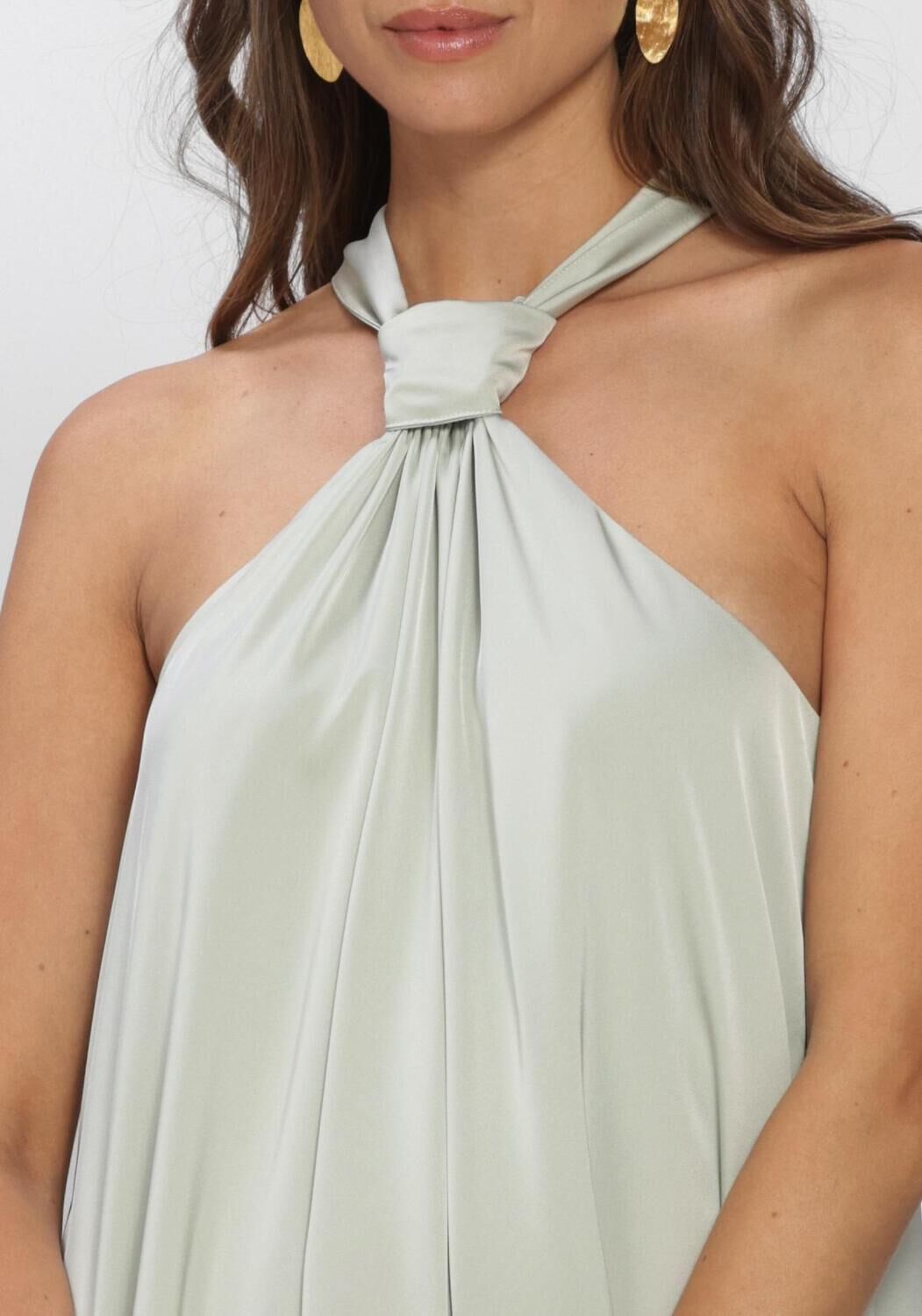 Groene LINA LOCCHI Maxi jurk LL-ALINA - large