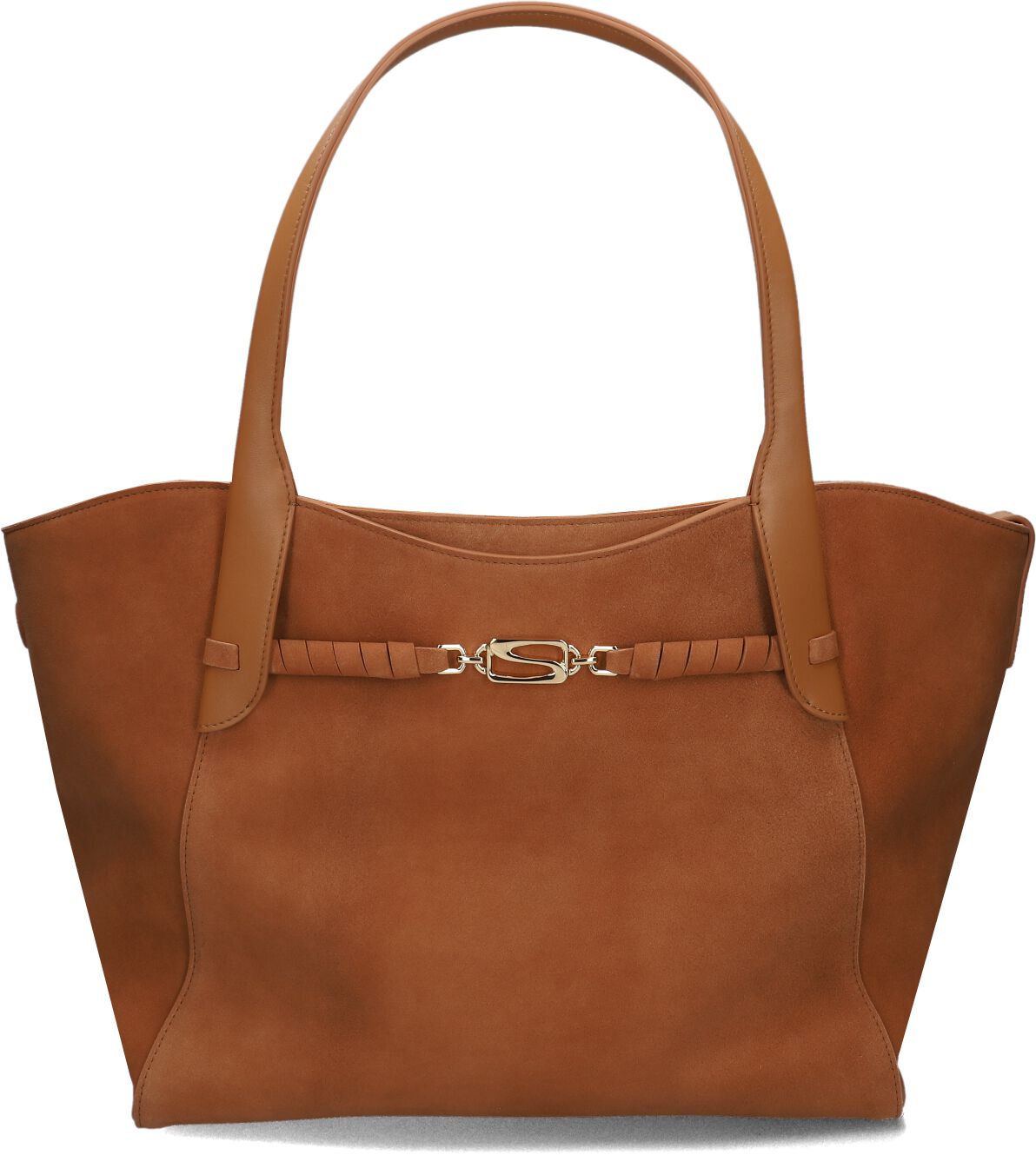 Santoni Handtas
Dames Shopping Esse Grande, Materiaal: Leer, Kleur: Bruin afbeelding