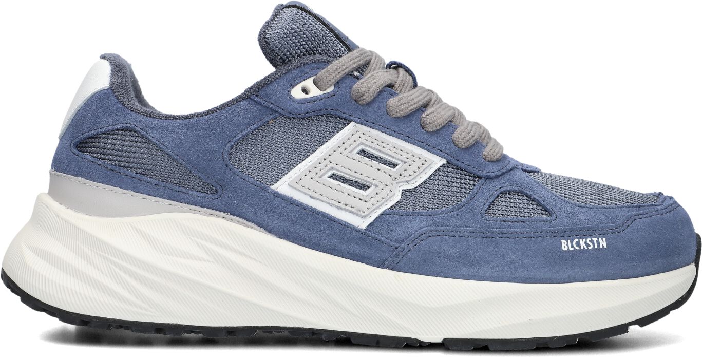 Blackstone Lage Sneakers Heren Flint Moss, Maat: 41, Materiaal: Suède, Kleur: Blauw