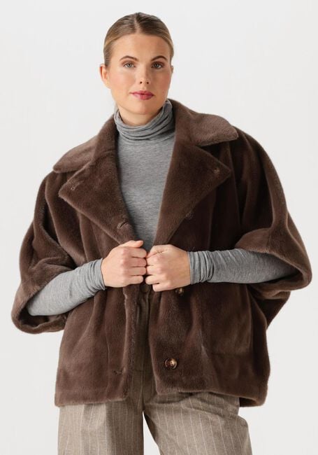 Bruine STUDIO AR Mantel AVY FAUX LACON - large