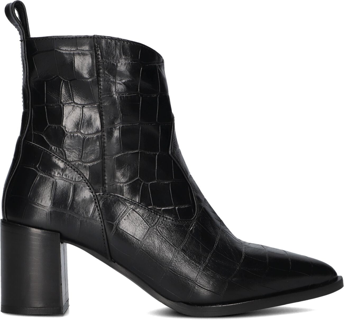 Lina Locchi Enkellaarsjes
Dames 30731, Maat: 39, Materiaal: Leer, Kleur: Zwart