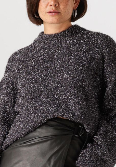 Grijze SECOND FEMALE Trui LAMILLA KNIT O-NECK - large