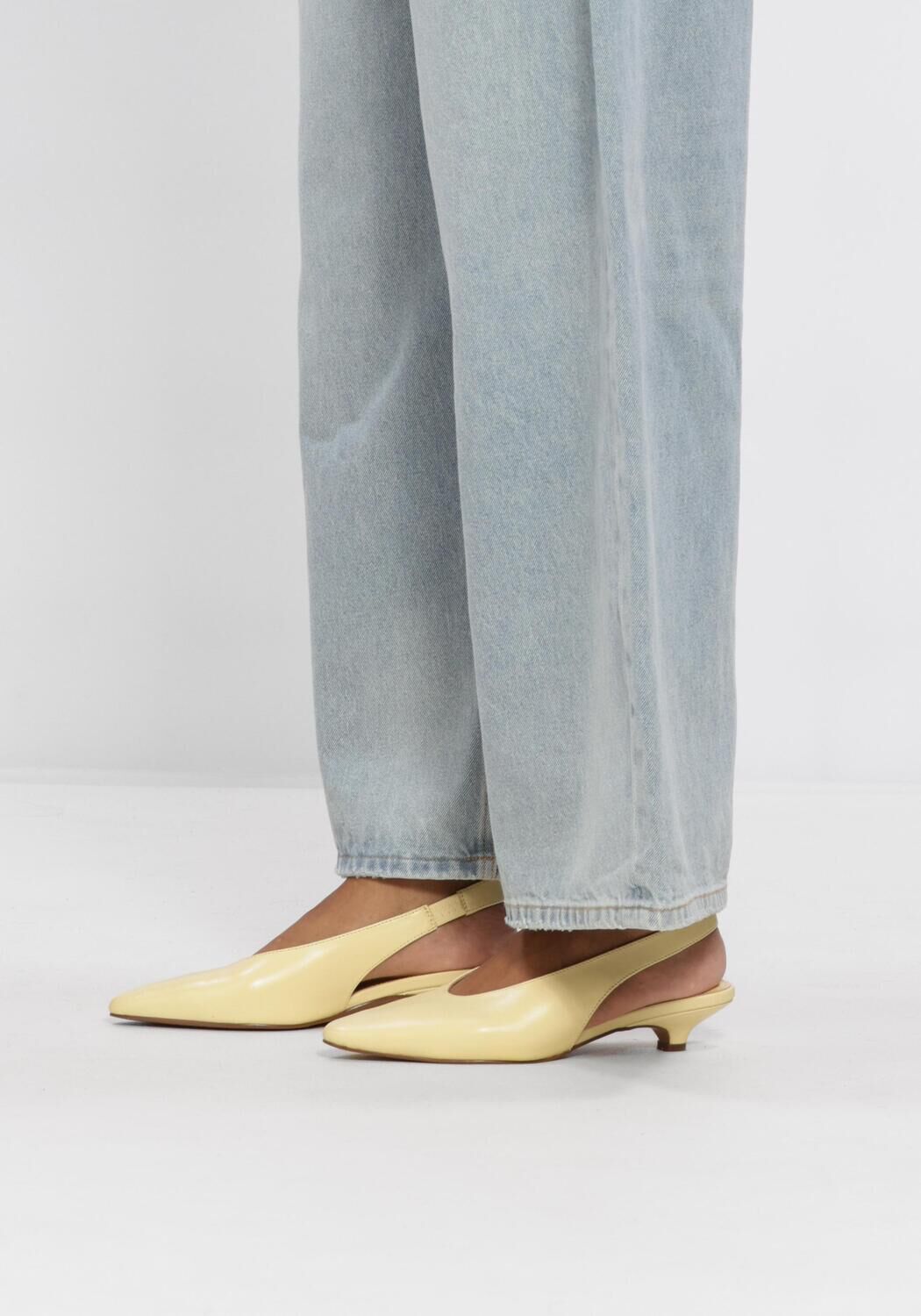 Gele TORAL Slingbacks LENORE - large