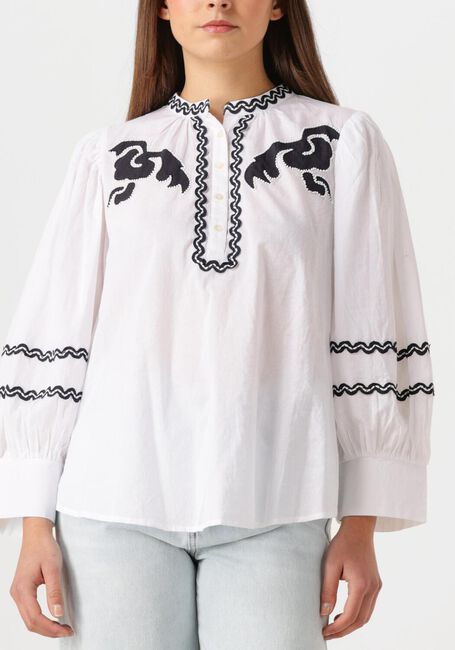 Witte ANTIK BATIK Blouses DALI BLOUSE - large