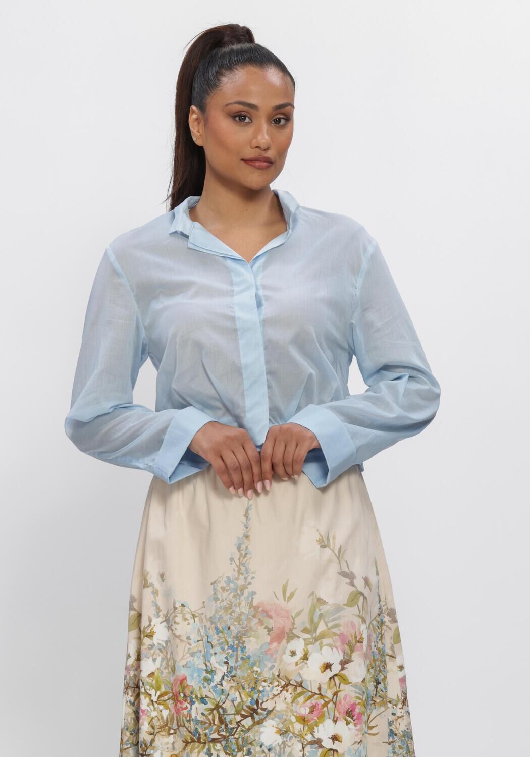 Lichtblauwe RIANI Blouses JACKE - large