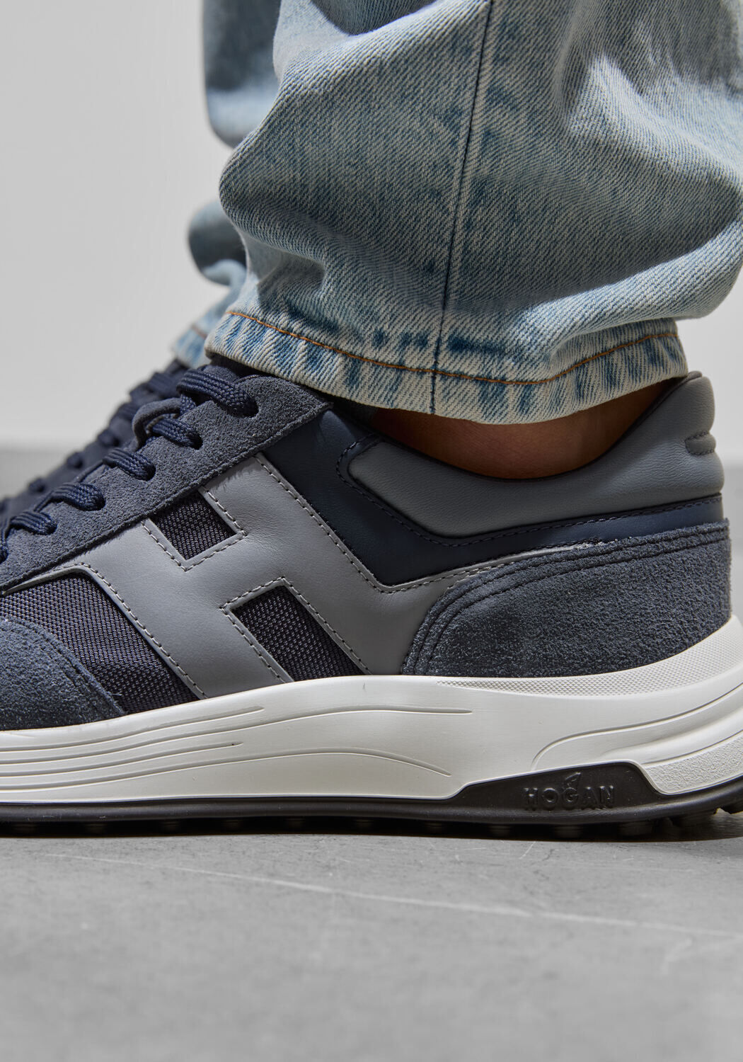 Blauwe HOGAN Lage sneakers HYPERLIGHT ALLAC NUOVA - large