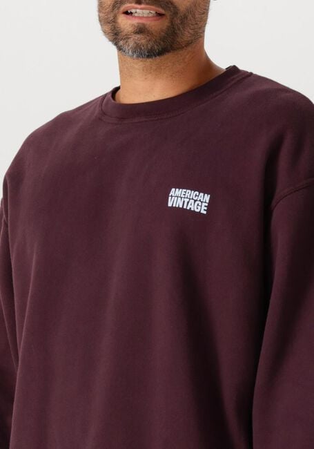 Bordeaux AMERICAN VINTAGE Sweater PLIZZY - large