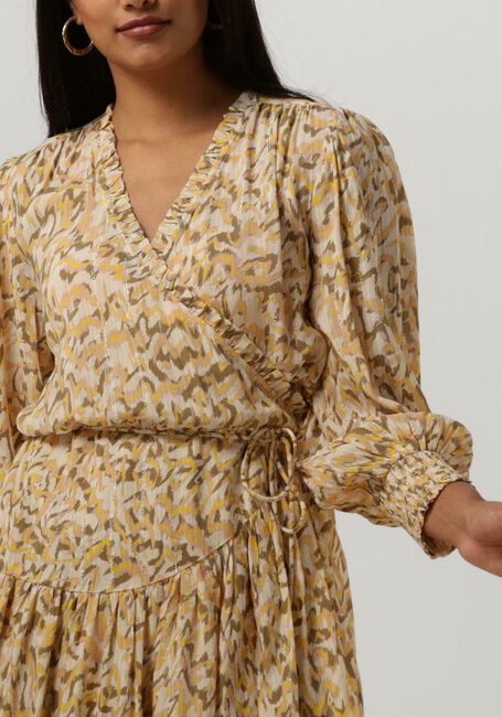 Olijf BRUUNS BAZAAR Mini jurk HASSEL NAIMAS DRESS - large