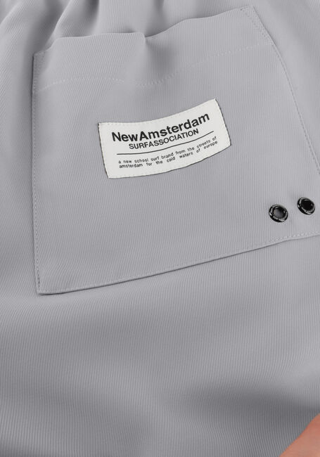 Lichtgrijze NEW AMSTERDAM SURF ASSOCIATION Wijde broek WORK TROUSERS - large