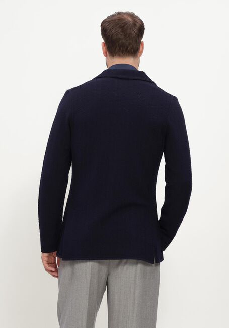 Donkerblauwe LARDINI Colberts GIACCA MAGLIA UOMO - large