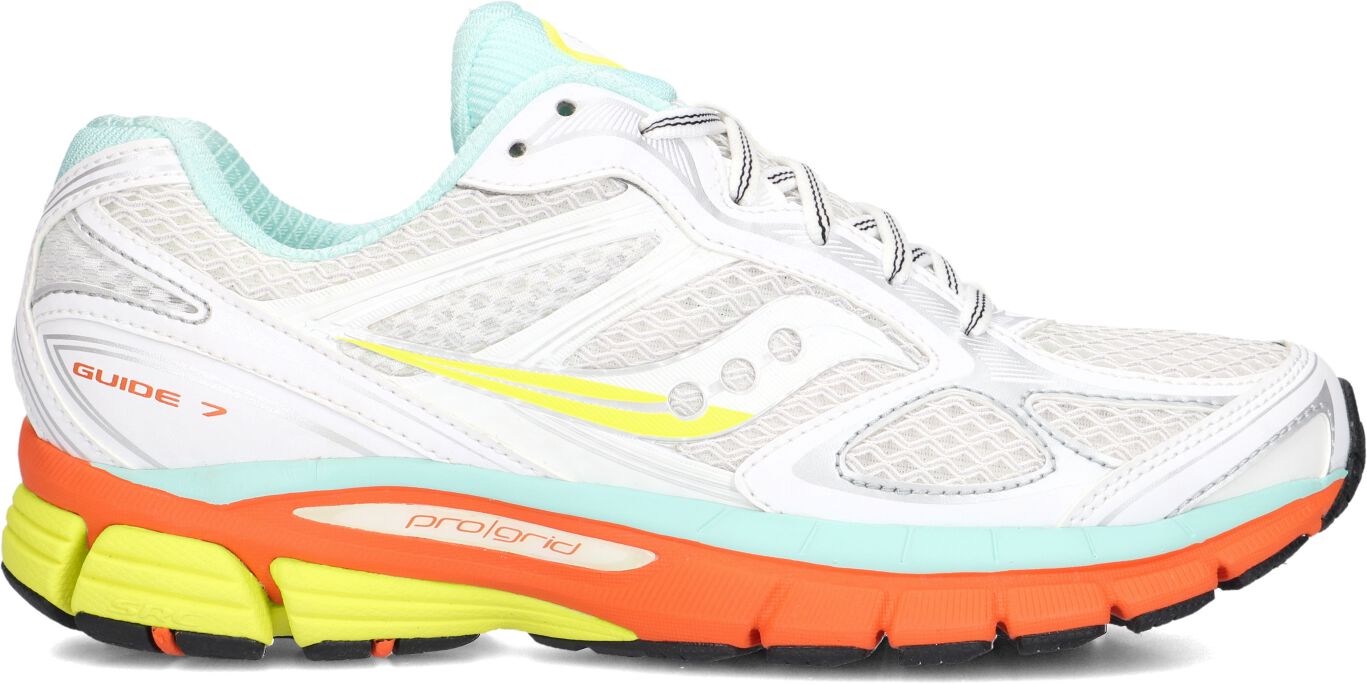 Saucony Lage Sneakers Dames Progrid Guide 7, Maat: 42, Materiaal: Mesh, Kleur: Wit afbeelding 1