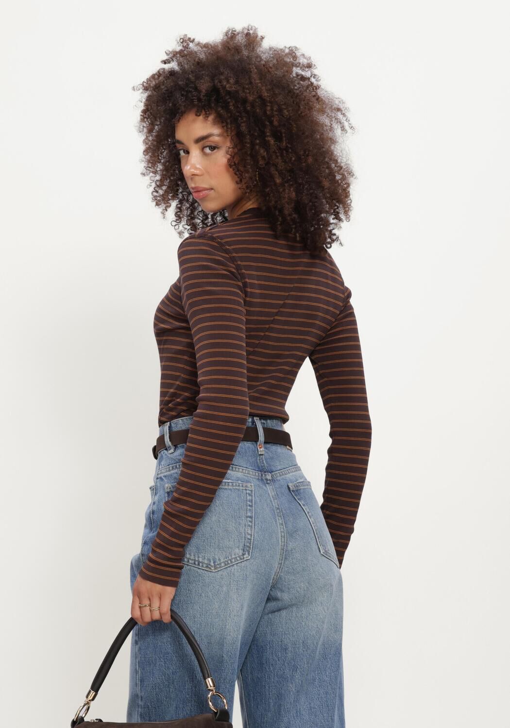 Bruine DRYKORN Tops & T-shirts NURIT - large