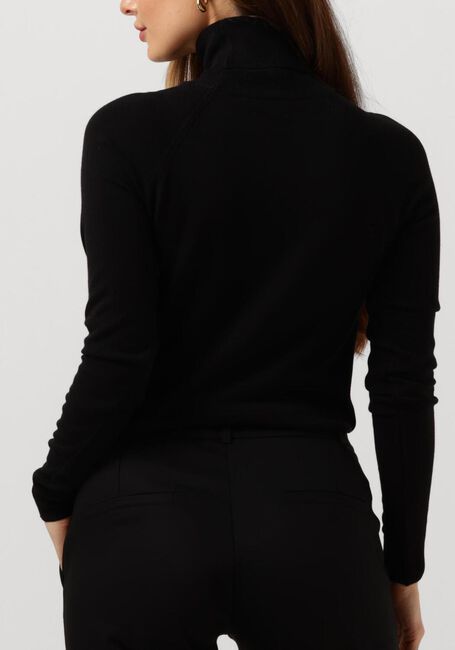 Zwarte SUMMUM Coltrui SWEATER TURTLE NECK BASIC KNIT (7S5529) - large