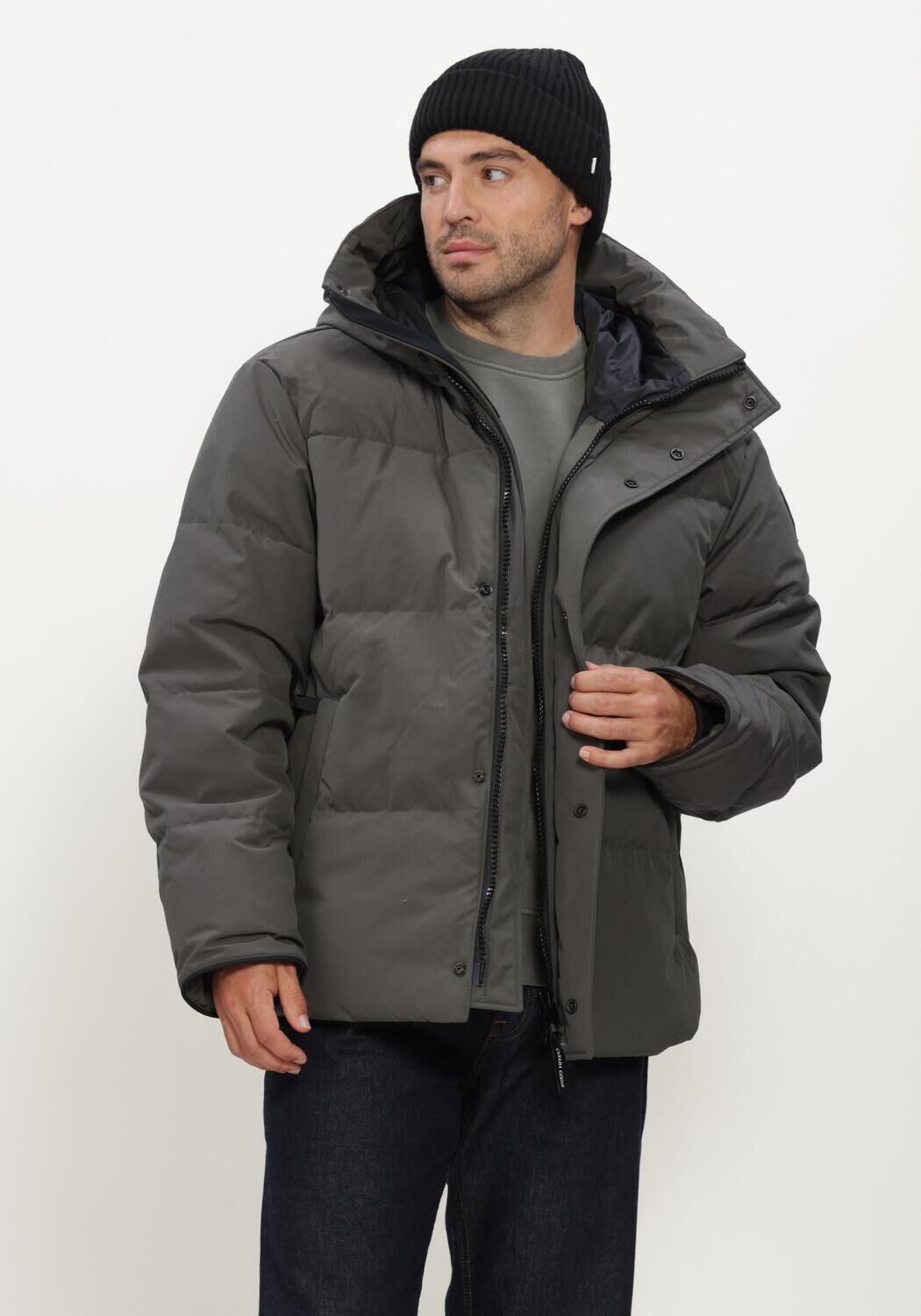 Donkergroene CANADA GOOSE Parka's SEYMOUR PARKA-TD - large