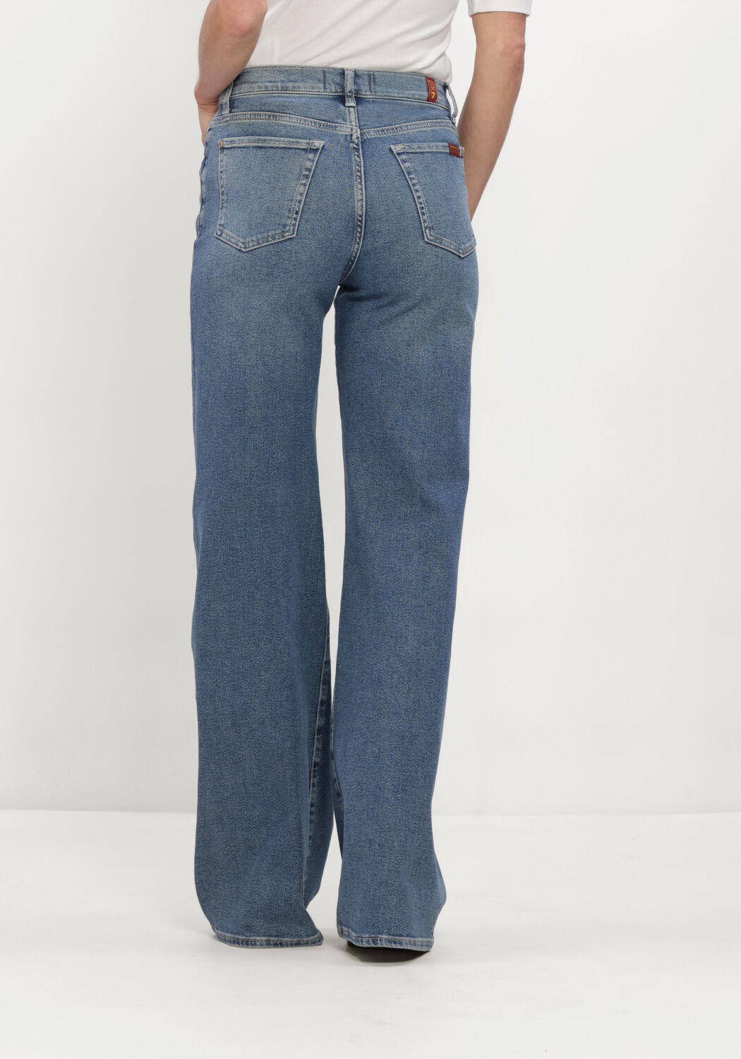 Blauwe 7 FOR ALL MANKIND Jeans LOTTA TIDE BREAK - large