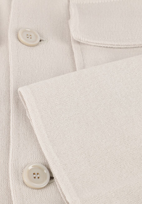 Ecru LARDINI Overshirt KNIT JACKET - large