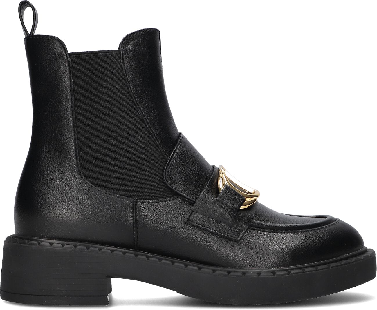 Twinset Milano Chelsea Boots Dames 242tcp32, Maat: 39, Materiaal: Leatherlook, Kleur: Zwart