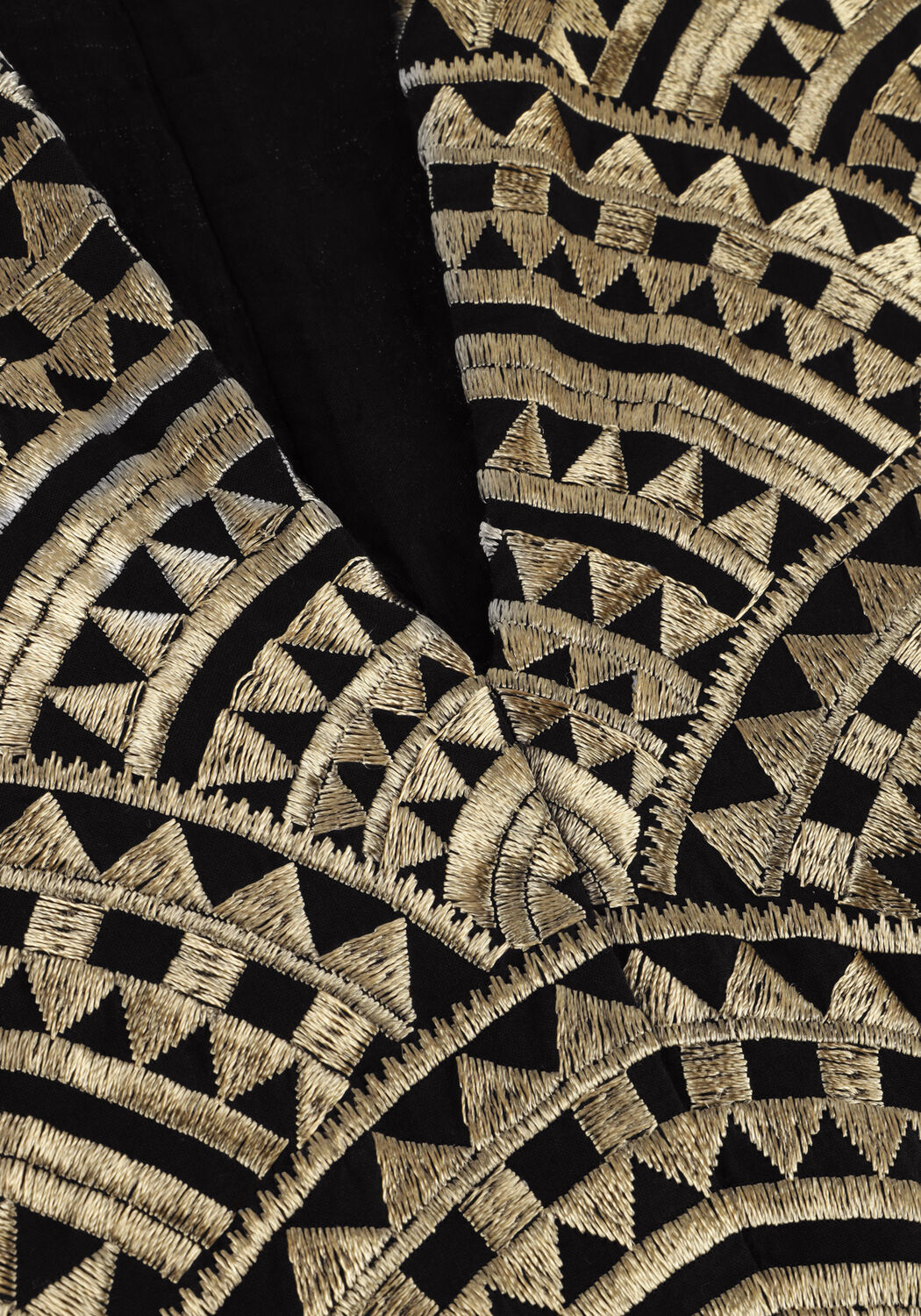 Zwarte GREEK ARCHAIC KORI Mini jurk 330051 - large