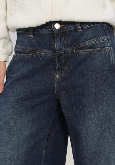 Donkerblauwe CLOSED Wide jeans TORI-X - large