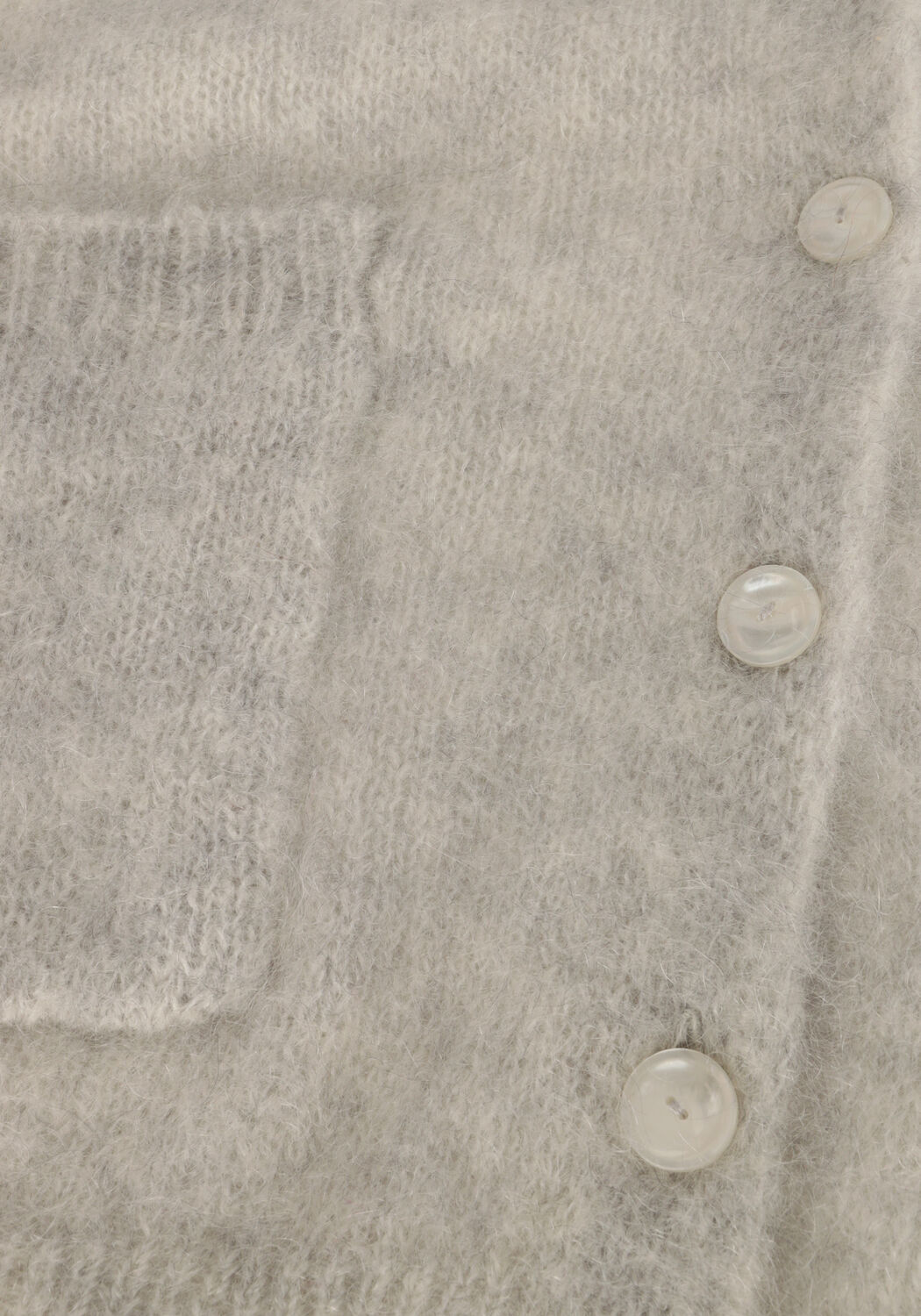 Grijze DES PETITS HAUTS Vest BETANI - large